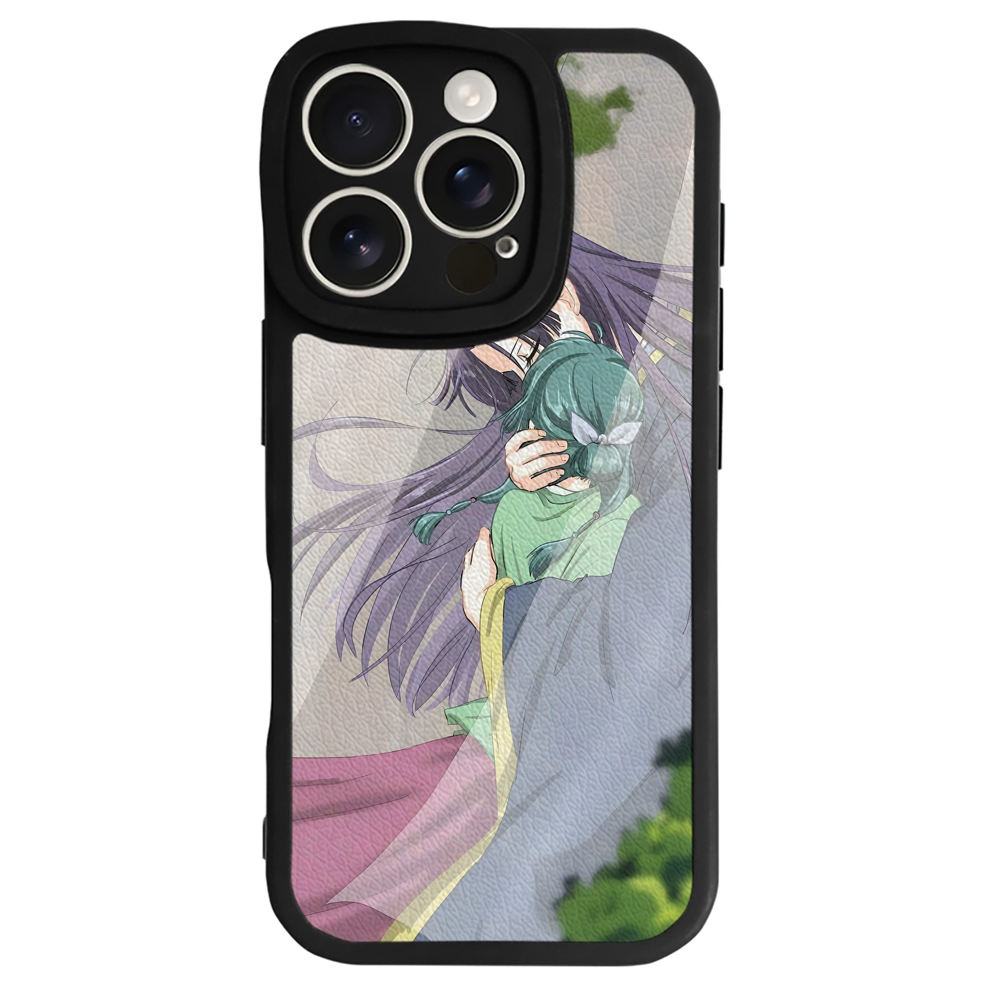 （画像用） 薬屋のひとりごと The Apothecary Diaries 【iPhone 16シリーズ対応】シリコンスマホケース（レザー調） 材質：シリコン